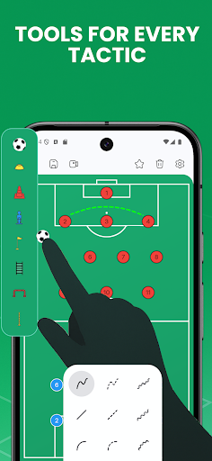 Tablero táctico - Fútbol